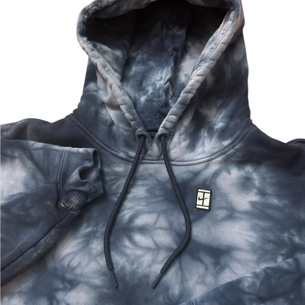 Rare Nike Court Challenge Tennis Tie Dye Pullover Hoodie Women’s Size Small Logo